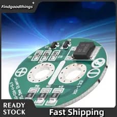Findgoodthings-br Garosa Super Capacitor Protection Board ABS Construção 2.5V Regulação Dissipação de calor de alto