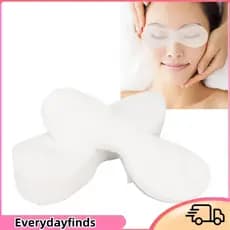 Everydayfinds-br ZJchao 100 Pack Silk Feel Eye Patches não tecidos suaves sob máscaras para cuidados