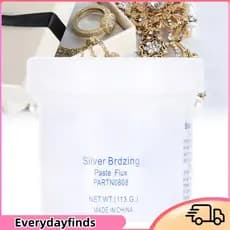 Everydayfinds-br Everydayfinds-br Pó de brasagem com fluxo de joalheria, processamento de soldagem de ouro e prata