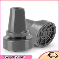 Everydayfinds-br Everydayfinds-br Vruping 1 PC Muleta Ponta de Cana Antiderrapante 360 ​​Rotativa Bengala Almofada