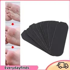 Everydayfinds-br Everydayfinds-br Recargas de arquivos para pés, design fino e grosso, 10 pacotes, ferramenta de