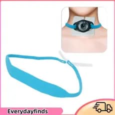 Everydayfinds-br Everydayfinds-br Fixação de gravata de traqueostomia Suporte de tubo de traqueostomia de 24,4 pol. de