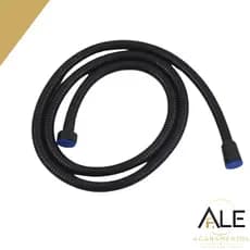 Engate Flexível P/ Ducha Higiênica 1.20cm Preto Fosco