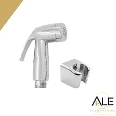 Gatilho Cromado JWL  Abs Para Ducha Higiênica E  para Cabeleireiros Com Suporte