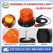 Giroflex Emergência Led Luz 12v 24v  Sinalizador de Led Giro Flex Asx Amarelo Alto brilho, dupla voltagem