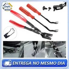 3 pcs Alicate removedor Travas Fixadoras, grampos, forração, clips, forro de Teto  assoalho Carro