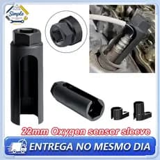 Chave Profissional Sonda Lambda 22mm 1/2 Açocromovanadiu  para reparo de veículos