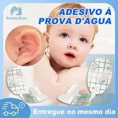 Kit 100 Protetores Auriculares à Prova Dágu Banho e a Natação with Crianças e Adultos