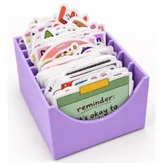 Organizador de Adesivos | Caixa Organizadora para Stickers e Papelaria | Impressão 3D