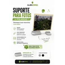 Porta Fotos Polaroid e Instax – Suporte Minimalista em Impressão 3D