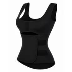 Corselet Cinta Modelador Feminina Neoprene Academia Treino Fitness Compressão Postura Cintura Ajustável