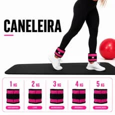 UNIDADE Caneleira Rosa Para Exercícios Academia Fitness Fisioterapia Musculação 1KG 2KG 3KG 4KG 5KG