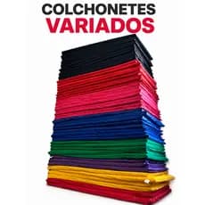 Colchonete Para Yoga e Pilates 90x40x3cm Dobrável Exercícios Alongamento Fitness Confortável