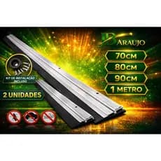 VEDANTE DE PORTA ALUMÍNIO REFORÇADO VEDA BARATA - ÁGUA - FRIO -FORMIGA KIT INSTALAÇÃO ENVIO IMEDIATO
