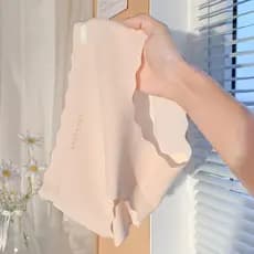 Spray pêssego nádegas verão estilo fino sem costura senhoras calcinha de seda gelo feminino alta elástica Hip envoltório