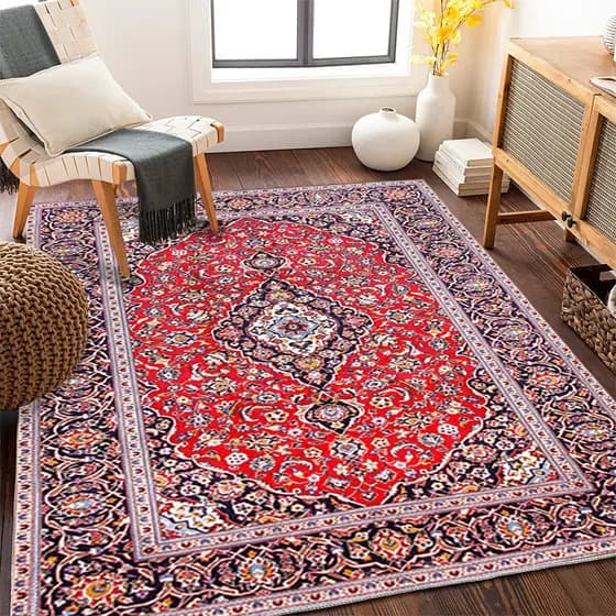 [Novos produtos] Tapete dobrável para sala de estar, fundo de lavagem, tapete persa para sala de estar, cobertor de cabe