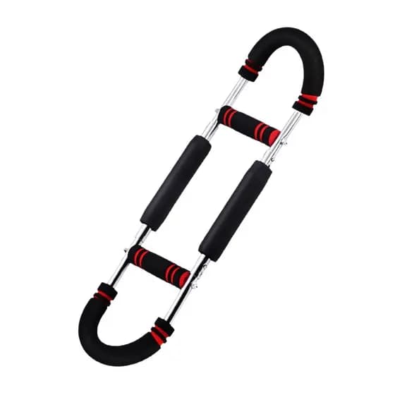 fortalecedor de braços em formato de U é ajustável de 30-60kg Equipamento de Ginástica Musculação e Treino em Casa Forte