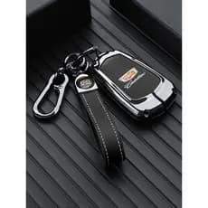 Adequado para 2023 cadillac xt5 chave capa cadillac três botões escudo fivela especial acessórios do carro 23 masculino