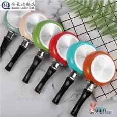 Estilo japonês 12cm ao ar livre Mini panela antiaderente omelete fogo elétrico Universal antiaderente frigideira pequena