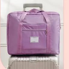 Bolsa feminina de grande capacidade, bolsa leve de viagem portátil de curta distância, forte, durável, grande capacidade