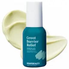 KraveBeauty Great Barrier Relief Serum para Pele Seca ou Sensível, Hidrata e Repara a Barreira, Contém Pareth-40 sem Fra