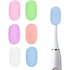 Conjunto de 6 protetores de escova de dentes, protetores de cabeças de escova de dentes elétrica substituíveis, adequado