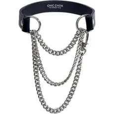 CHICCHOKBreathlessPullingFashionandFunChokerforWomenMenCoolPunkGoth B3LK