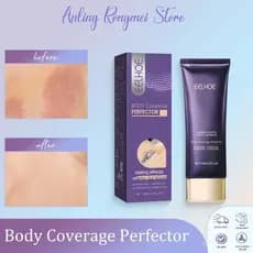 Corretivo Corporal 74ml à Prova d'Água para Cobrir Tatuagens, Manchas de Nascença e Cicatrizes MSDV QDNC