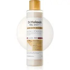 Dr.MelaxinPeelShotGlowTônico Facial com Extrato de Arroz e Ceramidas, Hidratante e Refinador para Pele de Vidro, Óleo Li
