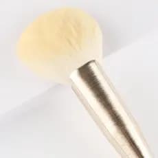 Novo produto conveniente tubo escovado único grande pincel de pó solto Blush escova Amazon ferramenta de beleza de venda