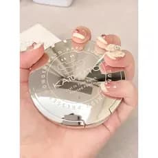 Kato's Powder Biscuits Wet Dual-Use Oil Control Fixação Maquiagem Puff de pó solto de longa duração não tira corretivo d
