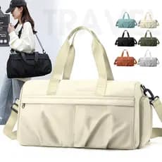 Bolsa de ginástica masculina com separação para itens secos e molhados, bolsa de natação, mochila para treinamento espor
