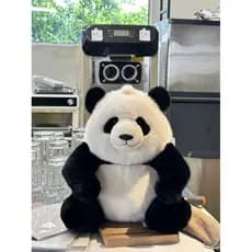 [Diário Chihiro] Boneca Fubao Panda Pelúcia Fofa Simulação Panda Boneca Presente para Namorada