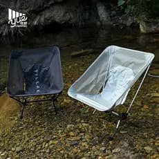 Tillak verão luz malha lua cadeira de acampamento ao ar livre Ultra leve cadeira dobrável novo estilo superfície acampam