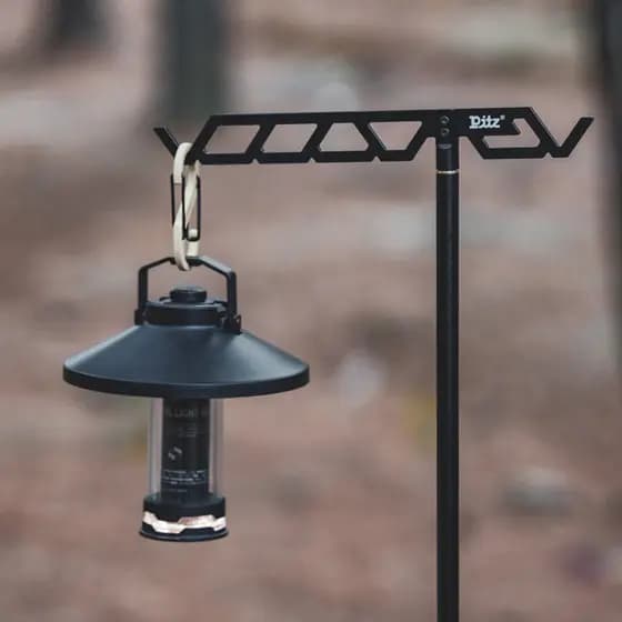 Suporte de luz ao ar livre Pitz acampamento multifuncional leve iluminação luz acampamento pólo suporte gancho onda relâ