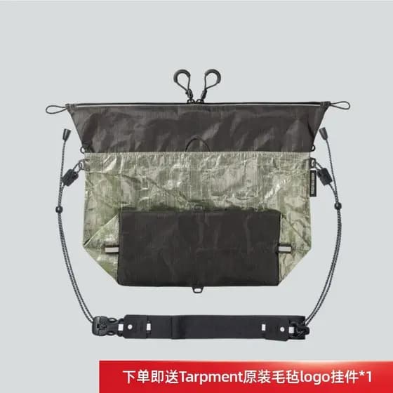 TARPMENT Asuka Bolsa de Ombro 4L Ciclismo Ao Ar Livre Caminhadas Leve Diagonal Bolsa Pequena Tecido Benzeno Grosso + Dyn