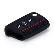 Adequado para Skoda código Acer Yeti Silicone chave capa Colok Komik Speedy novo caso chave claro
