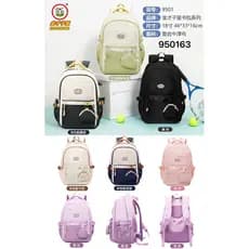 Jincaizihuang 2024 novo estilo mochila feminina estudantes do ensino médio grande capacidade de alta aparência