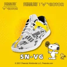 Wickdo VICTOR Sapatos de Badminton Victory Snoopy Homens Mulheres Sapatos Casuais Ultra Leve Respirável VG111 Sapatos