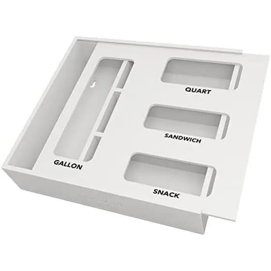 Organizador De Armazenamento De Saco SpaceAid Para Gaveta De Cozinha , Bambu , Compatível Com De Tamanho Variado De Galã