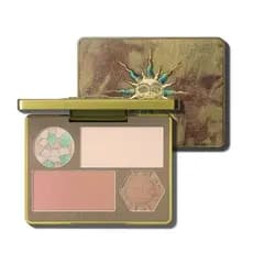 Paleta De Maquiagem Multifuncional GIRLCULT , Facial Completa Com Sombra , Blush , Bronzer E Iluminador , Fosca Brilhant