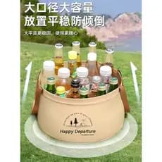 Lavatório dobrável portátil para acampamento ao ar livre, lavatório de frutas, portátil, viagem, leve, lavanderia