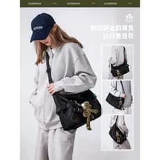 França GBP Oficial Flagship Bolsa Mensageiro de Grande Capacidade Bolsa de Ginástica Esportiva Bolsa de Ombro Mochila de