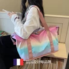 G GBP Bolsa de viagem oficial emblemática, grande capacidade, portátil, à prova d'água, mochila de curta distância, viag