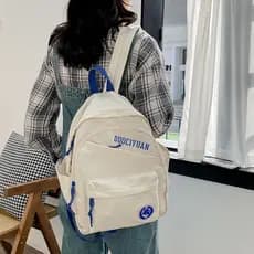 Leve pequena mochila feminina pequena ins estilo pequeno passeio japonês estudantes universitários compras mochila femin