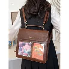 Moda novo estilo estilo japonês mochila do plutônio saco de dor jk uniforme saco Crossbody faculdade fornecimento saco d