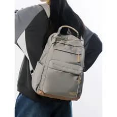 Mochila feminina 2025 novo estilo moda simples estudante universitário mochila computador Commuter leve mochila de viage