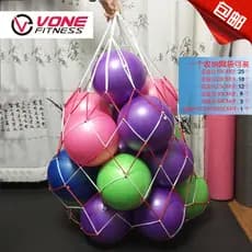 VONE grande saco de bola saco de rede de basquete grande capacidade saco de bola de náilon saco de rede de futebol vôlei