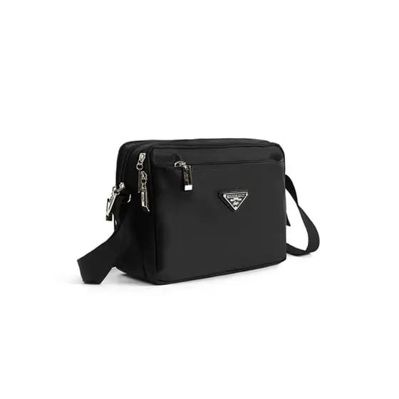 Bolsa de lona giratória Oxford Bolsa masculina Bolsa de ombro Bolsa feminina Bolsa mensageiro Simples Bolsa de ombro peq