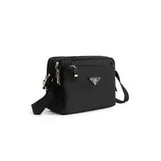 Bolsa de lona giratória Oxford Bolsa masculina Bolsa de ombro Bolsa feminina Bolsa mensageiro Simples Bolsa de ombro peq